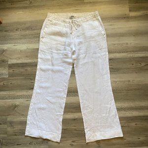James Perse	Drawstring Linen Pants